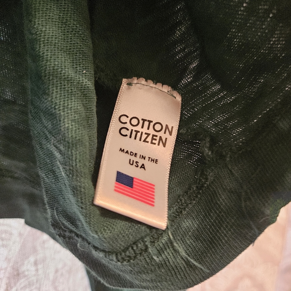 Cotton Citizen emerald green crop top!!